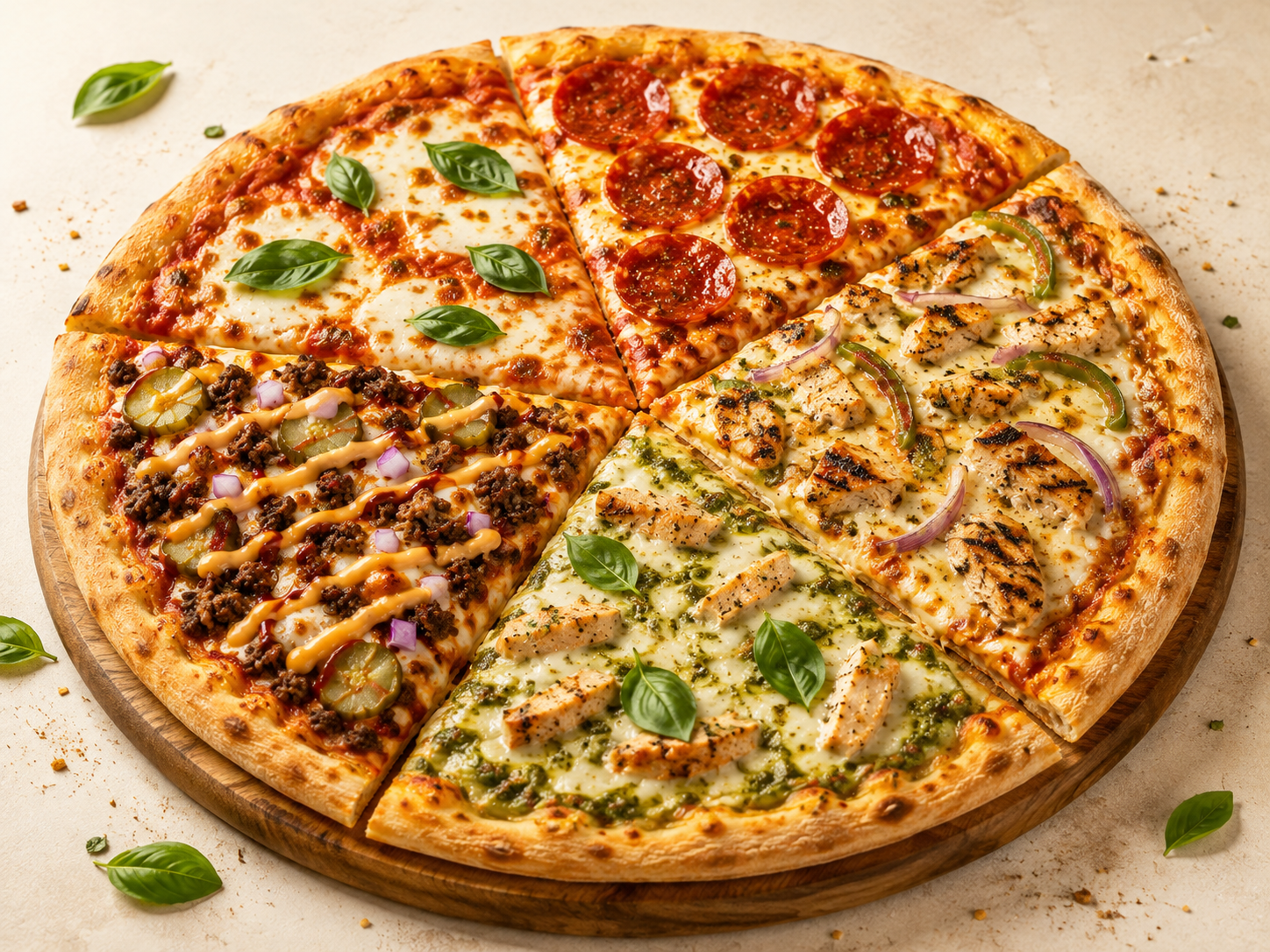 2Ps pizza